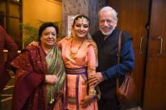 From right Avinash Pasricha, Meenakshi and Santosh Pasricha. Photo Credit - Hirak Jyoti Kalita