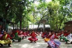 Participants during Sattriya dance workshop held in Parijat Academy Guwahati, 2014